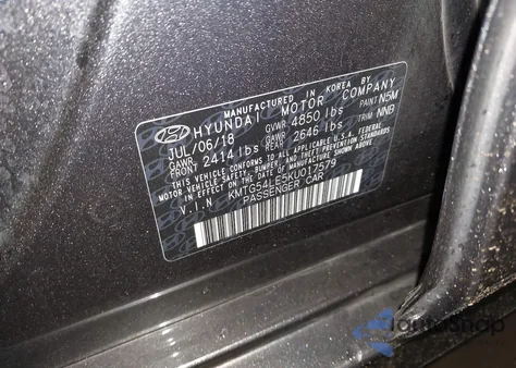 2019 Genesis G70 3.3T Advanced из США, поврежденный, VIN KMTG54LE5KU017579